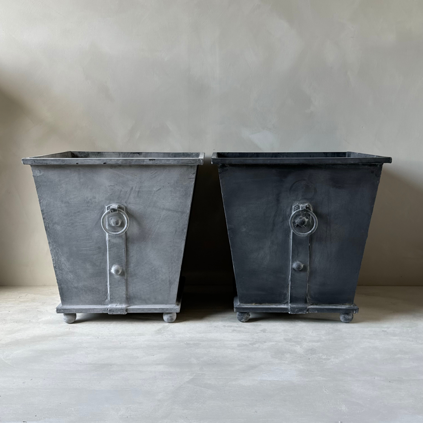 Ringed Tapered Planter